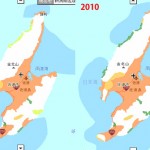 佐渡の携帯サービスエリア状況2010