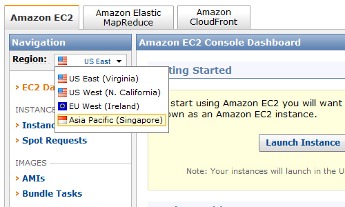 Amazon EC2 シンガポール上陸！