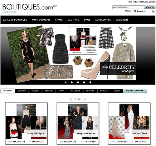 Googleが始めたファッションサイトBoutiques.comをチェックしてみた