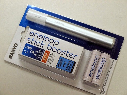 SANYO eneloop stick booster 再度購入