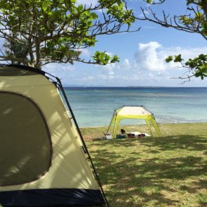 ゴールデンウィーク2015 伊江島でキャンプ！
