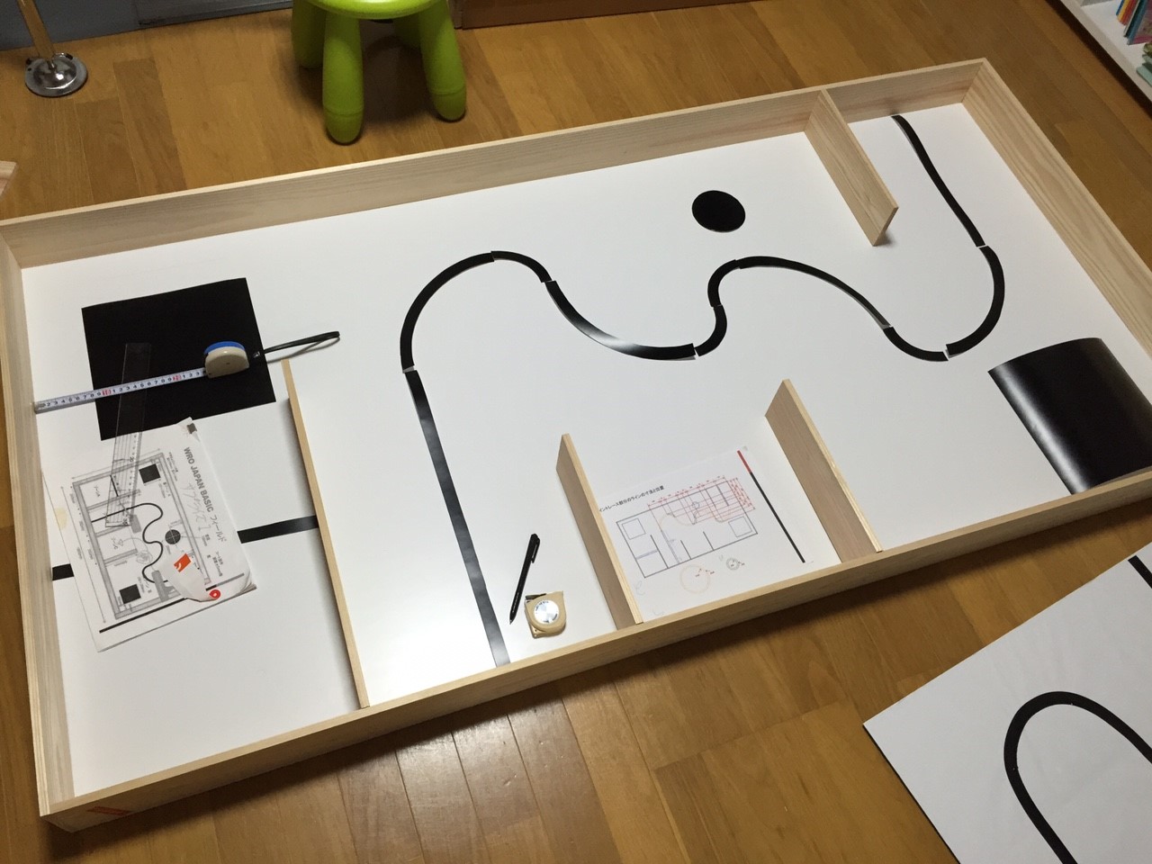 WROJapan2015ベーシック競技のコースを作ってみた。