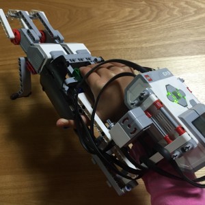 EV3でロボットハンドを作ってみた