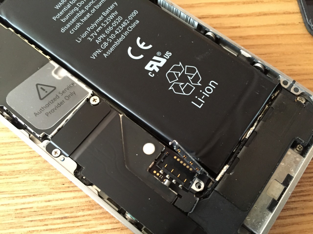 iPhoneバッテリー交換してみた