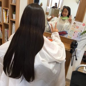 はじめてのヘアドネーション
