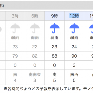 海に出るときの風予報