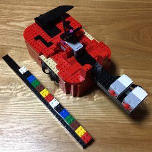 EV3でバイオリン風楽器を作った（娘達が）