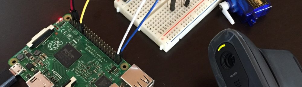 RaspberryPi+USBカメラで動体検知して、slackに画像を送信、Lチカ、サーボモーターを動かす