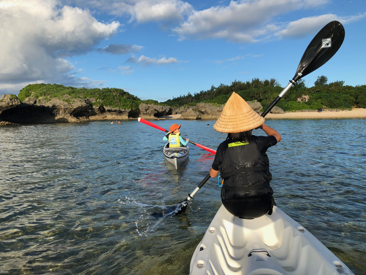 Weekend sea kayaking